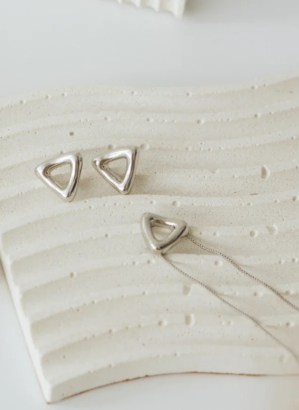Mini Trigon Earrings - Image 2