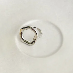 Open Round Organic Ring