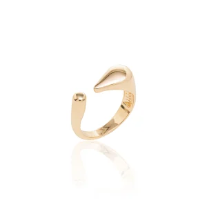 Polished Gold-Plated Minimalist Ring