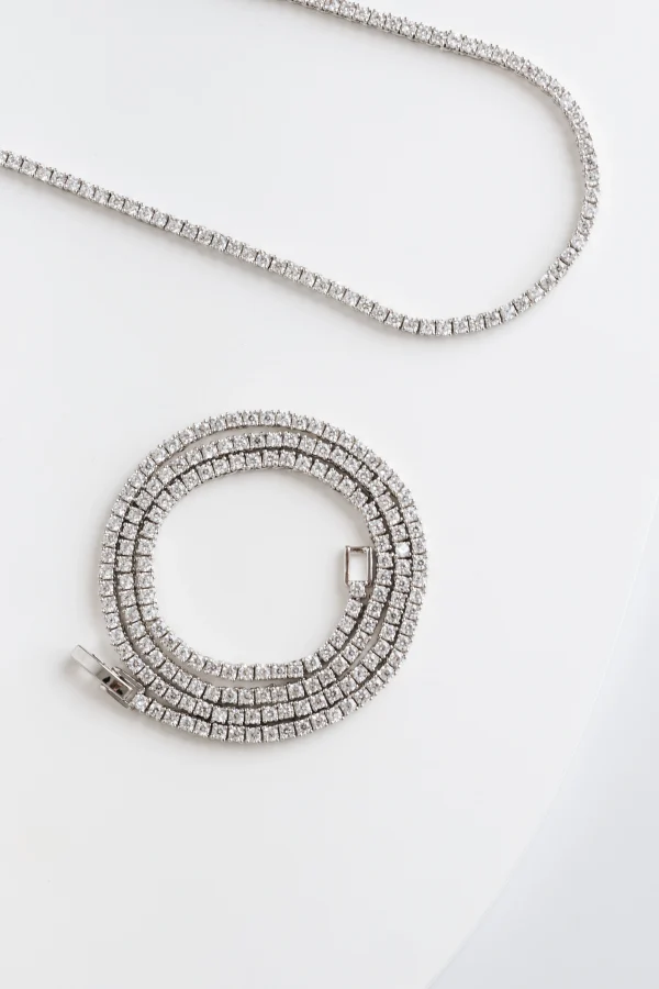 Three-Point Riviera Necklace