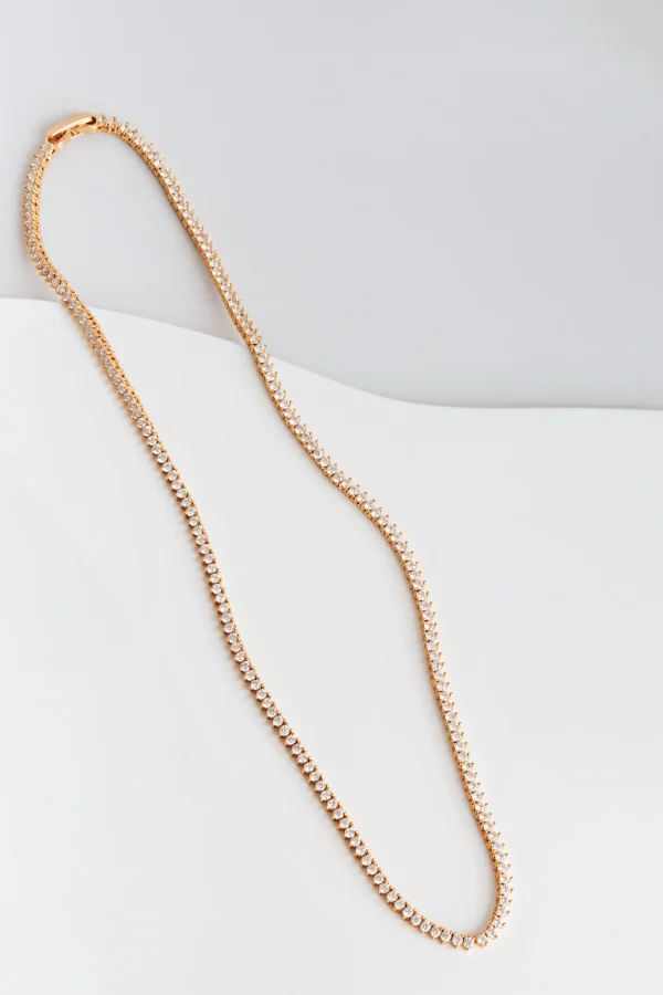 Three-Point Riviera Necklace