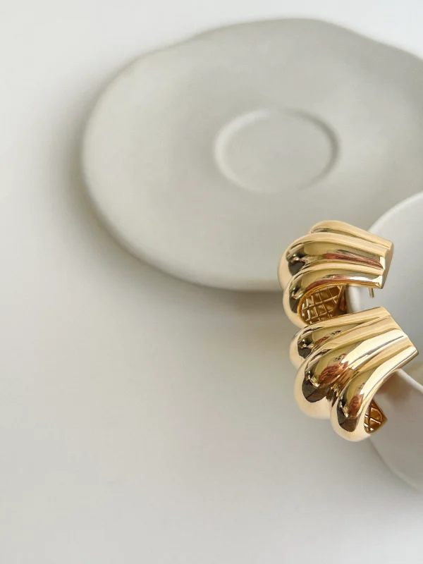 Triple Dome Earrings